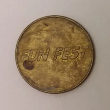Fun Fest Harmar Township, PA Arcade Game Token 24mm