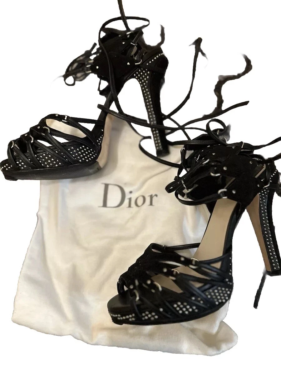 Sandale à lanières Christian Dior Safari excellent état TAILLE 8,5