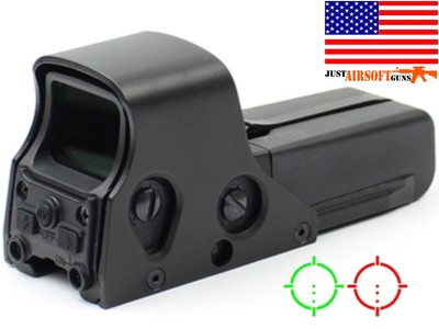 A&N Red Dot Sight Holographic Scope Reflex Illuminate Dual Color RED/GREEN Optic