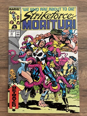 Strikeforce Morituri #15 - February 1988 - Marvel Comics