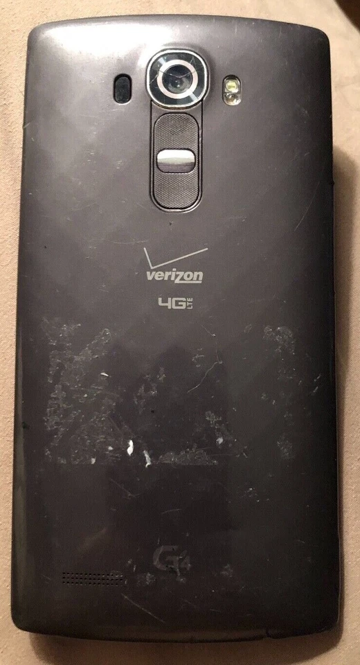 LG G4 LS986 16GB Black Smartphone Gray (Verizon) Good Used Power Off Overheat  - Image 2 of 2