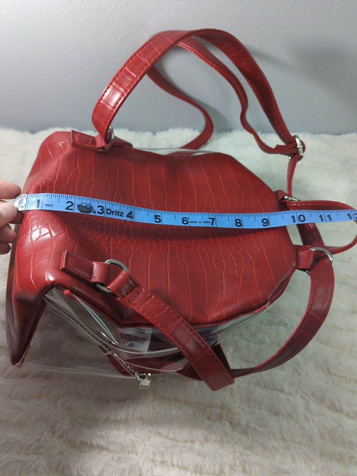 Clear Mini Backpack Stadium Transparent Small See… - image 4