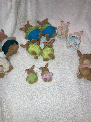 Lil Woodzeez Bunny mom dad grandparents rabbit hoppingood cottontail Figures-11 - Picture 11 of 16