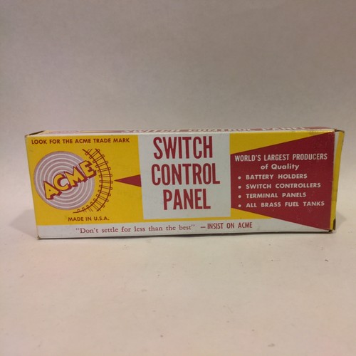 ACME #308 Switch Control Panel for 8 switches | eBay