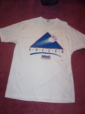 Vintage Official USA Brine Soccer T-Shirt - 1...