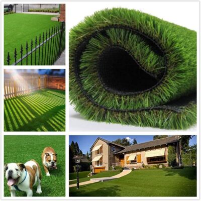 Custom Lawn Turf Artificial Grass Mat Carpet Fake Synthetic Garden Landscape