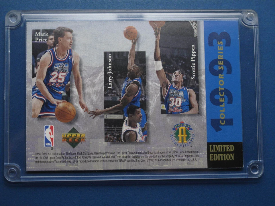 1993 - 94 Upper Deck NBA 全明星限量版套装 - Jordan Thomas Shaq Pippen — 第 4/4 张图片