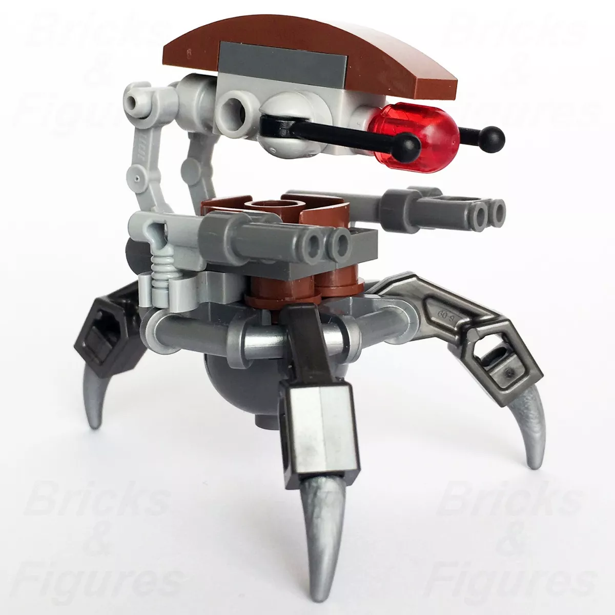 LEGO Star Wars Droideka Destroyer Droid Minifigure Lot of 5 75000