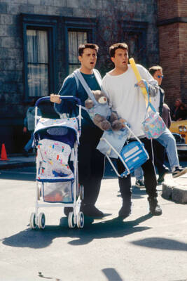 Matt Le Blanc As Joey Tribbiani On Friends 1995 Old Television Photo 1