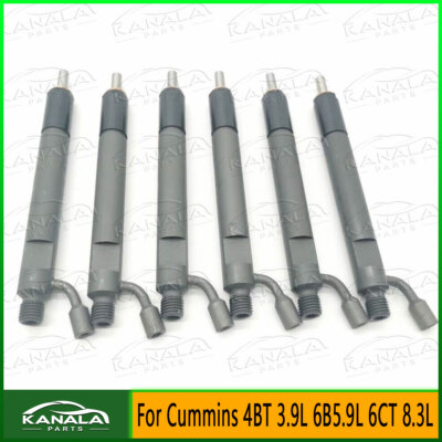 6× Injector 3283160 For Cummins 4BT 3.9L 6B5.9L 6CT 8.3L / 300HP