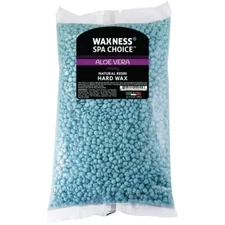 Waxness Spa Choice Aloe Vera Hard Wax Beads 2.2 lb / 1 kg Made in Italy