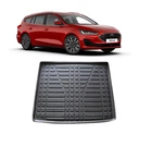 FORD FOCUS MK4 ESTATE 2018 UP Tailored Boot Liner Floor Mat Heavy Duty Anti Slip