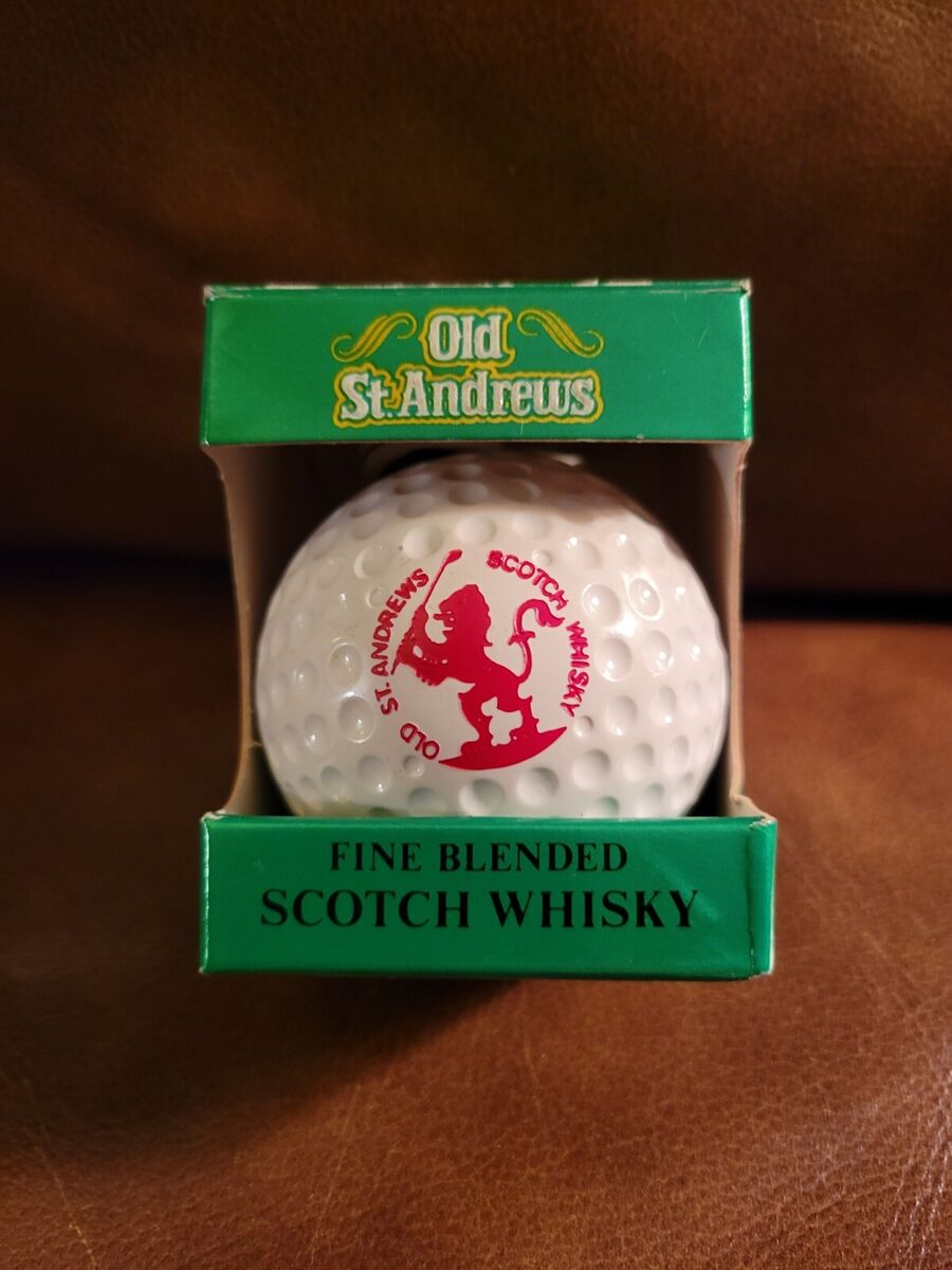 VINTAGE 1982 OLD ST. ANDREWS SCOTCH WHISKY GOLF BALL VINTAGE 1982 OLD ST. ANDREWS SCOTCH WHISKY GOLF BALL