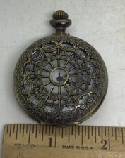 Gothic Quartz Pocket Watch Medieval Steampunk Costume 2 Very Cool