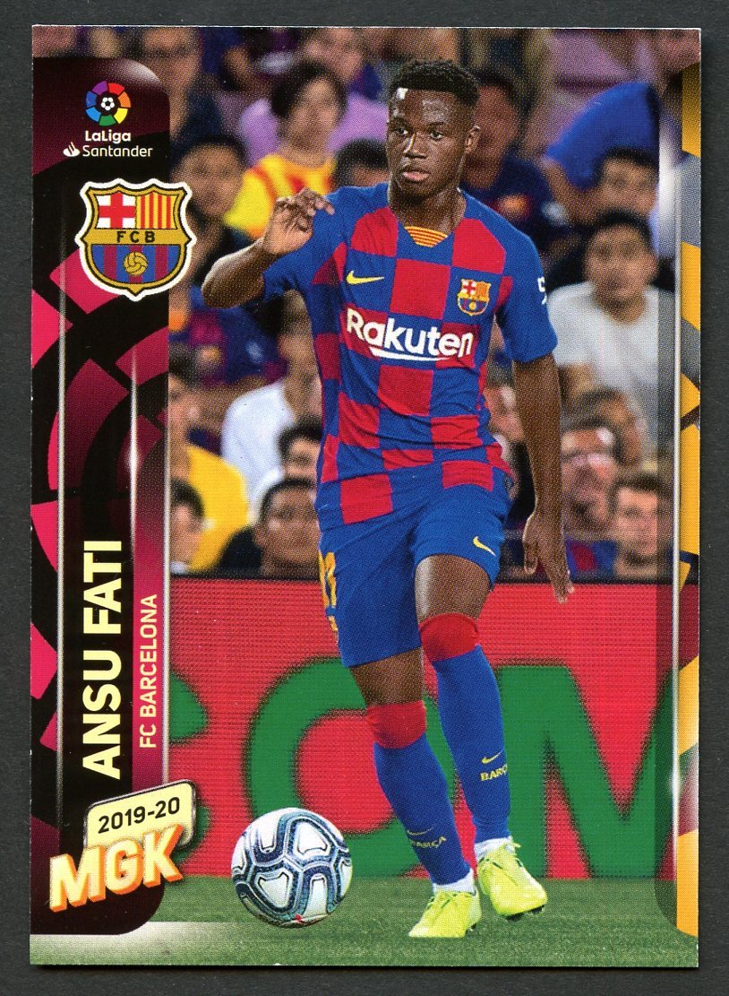 2019 Panini Megacracks #72 BIS Ansu Fati Rookie Card RC FC Barcelona 72BIS