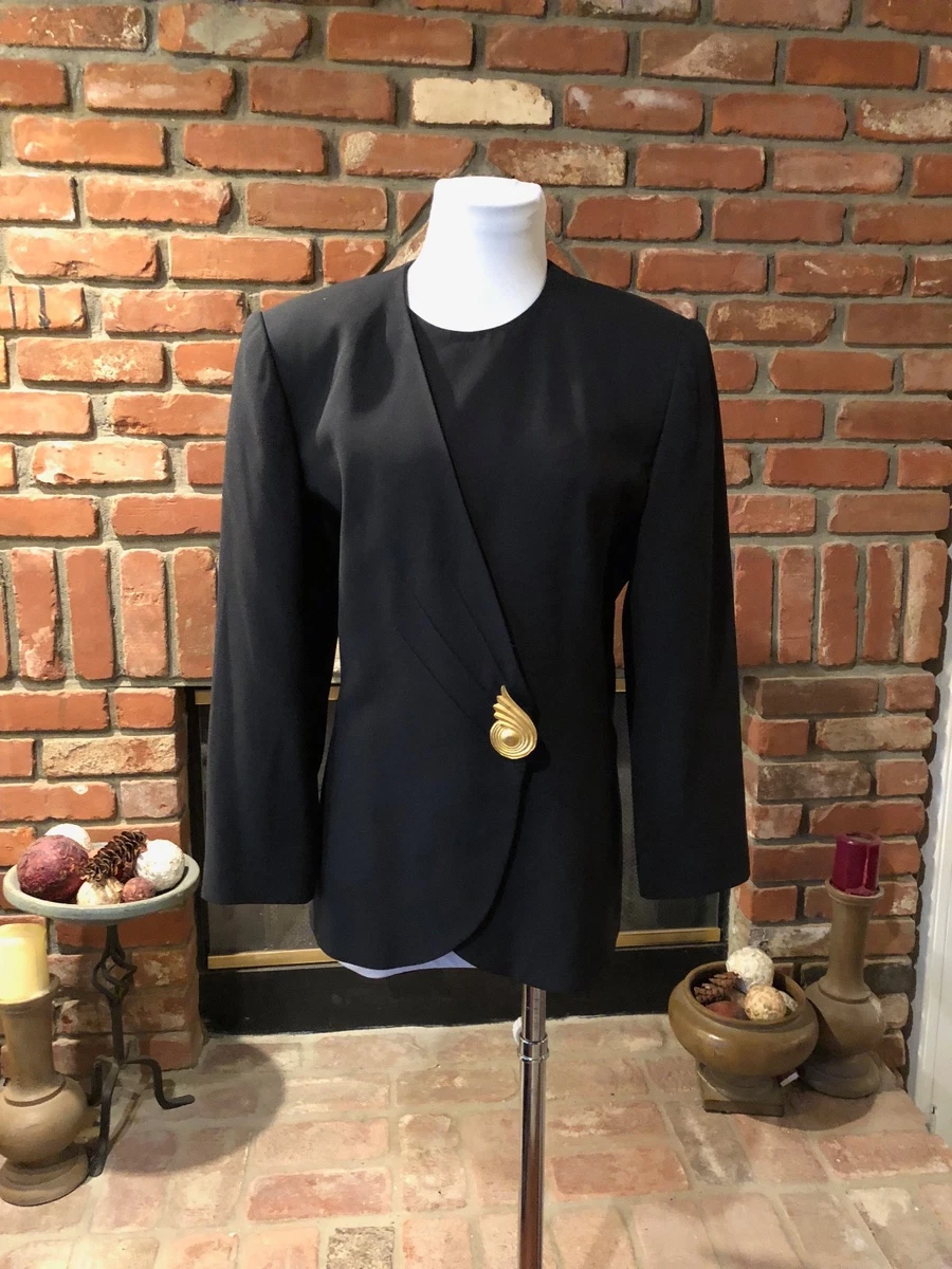 Kasper black shop blazer