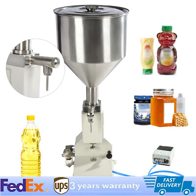 Pneumatic Filling Machine Filler For Shampoo Cosmetic Paste Liquid Oil Cream