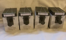 4 Lot Hearth Hand Stocking Holder Antique Brass Nameplate Christmas Holiday HTF