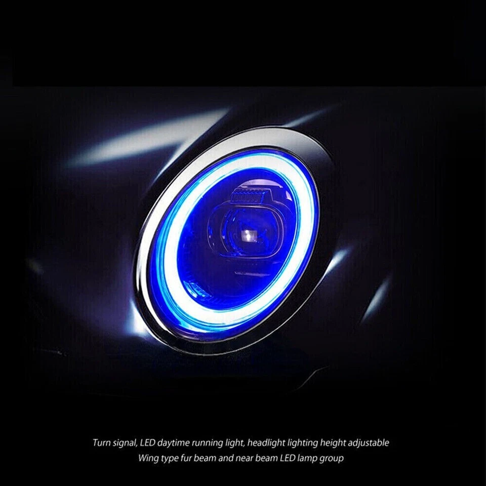 Faros LED DRL para BMW Mini Cooper R53 2001 2002 2003 2004 2005 2006 2007  Foto 4 de 4