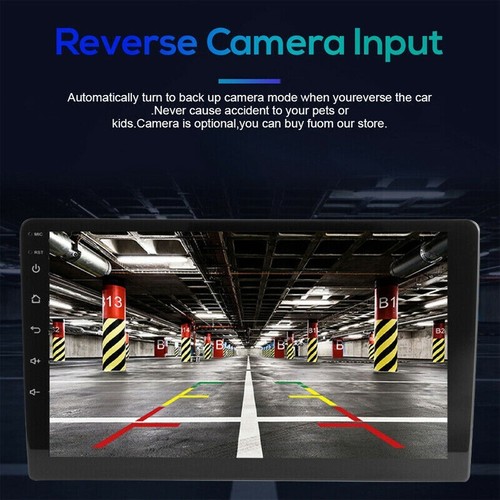 10" 2Din Android 13 Car Stereo Radio GPS Video Player GPS Quad-core Touch Screen - Picture 8 of 11