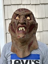 Freddy Krueger Nightmare on Elm Street Full Face Rubber Mask 1995 New Line