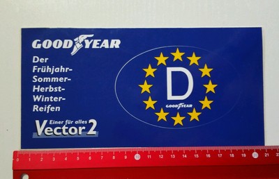 Aufkleber/Sticker: Good Year - GOODYEAR Vector 2 Tire / Reifen (25071626)