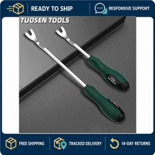 Car Door Panel Clip Remover Pry Bar Tool Set Steel Trim Removal Kit