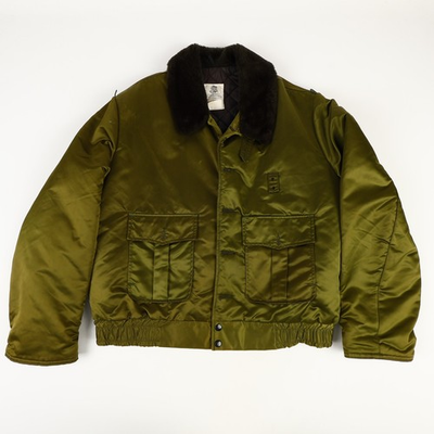 #ad #ad Vtg Tuff Jac Mens 48L Satin Bomber Horace Small Manufacturing Company Nashville $39.99