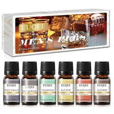 Aromatherapy Fragrance Oil Gift Set Coffee Fruit Series Essential Oils 10Ml Stra