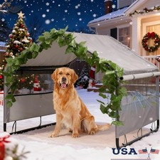 Sturdy Dog House Waterproof Outdoor Shelter Portable Multi-Purpose Pet Tent New