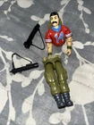 GI Joe 1985 Bazooka ARAH Action Figure Missing Helmet Vintage Needs O Ring