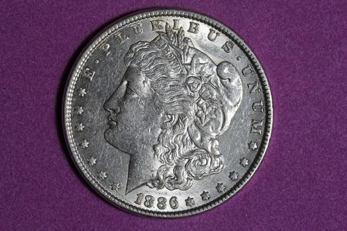 Estate Find 1886 Morgan Silver Dollar #K59380