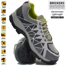 MENS SHOCK ABSORBING STEEL TOE CAP SAFETY WORK HIKER SHOES BOOTS TRAINERS SIZE