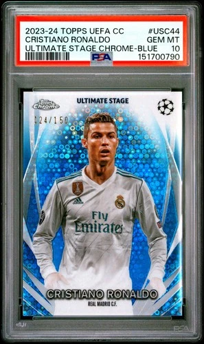 2023 Topps Chrome Cristiano Ronaldo Ultimate Stage /150