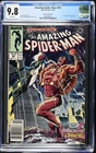 CGC 9.8 Amazing Spider-Man #293 Newsstand Marvel Comics 1987 White Pages