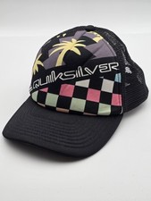 Quiksilver Hat Cap Youth Kids Boys Trucker Snapback
