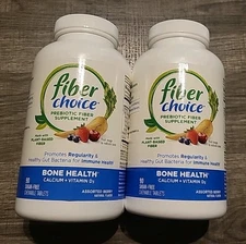2 Fiber Choice Bone Health (90 Tabs Each) -EXP: 11/25+