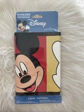 Disney 5 Yards Wallpaper Border Mickey Mouse, Yellow Stars White Gloves