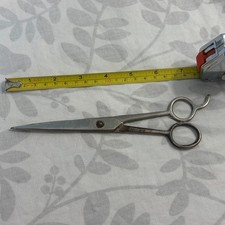 Vintage Barber Hair Cutting Shears 7" Salon Scissors Steel Right Handed