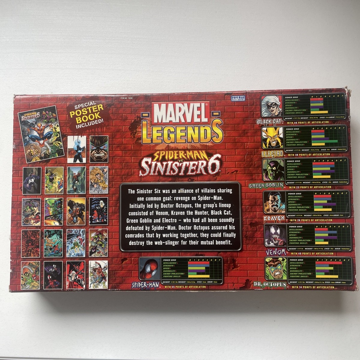 Spider-Man Vs The Sinister 6 Marvel Legends Box Set Action Figure
