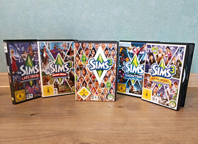 Die Sims 3 Bundle für PC/Mac  Hauptspiel + 4 Erweiterungen + Handbücher
