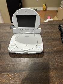 PlayStation 1 PSOne System White W/ Hookups, 1 White Controller & Memory Card 