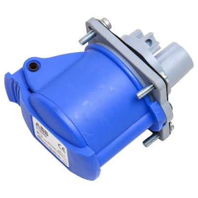 ABB 216R6, 216R6, Panel Mounted Socket: Earthing Sleeve Position 6H, Rated .....