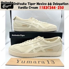 Onitsuka Tiger Mexico 66 Delegation Vanilla Cream 1183C344-250 Unisex Size