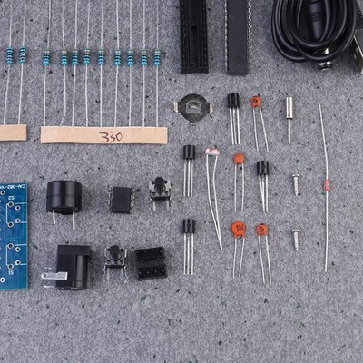  Digital Clock Kit Uhr Mit Mikrochip Single-Chip-Mikrocomputer-Uhr