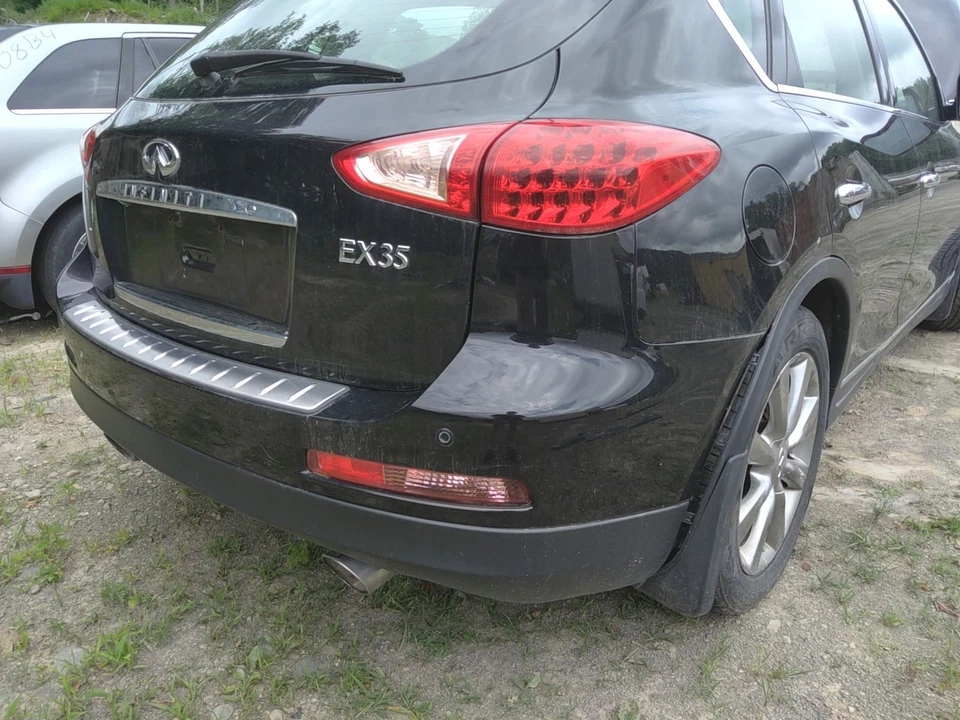 12 INFINITI EX35 Rear Bumper Surround View Malbec Blackgac Foto 2 de 3