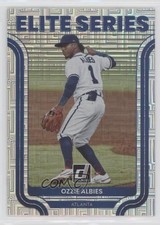 2022 Panini Donruss Elite Series Vector Ozzie Albies #ES-12 0b5