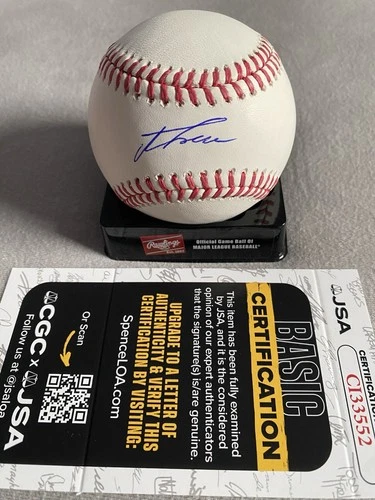 LOS ANGELES DODGERS- ALEX FREELAND AUTOGRAPH OFFICIAL MLB BASEBALL JSA CI33552