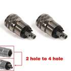 Dental High Speed Handpiece Adapter Hole Changer 4Hole M4 to Borden 2Hole B2 pr