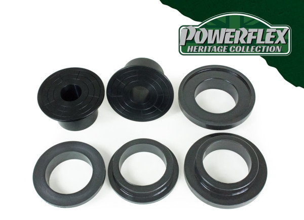 2 X Powerflex PFF85-424H Heritage Hintere PU Buchsen Vorderachse / Hilfsrahmen-image